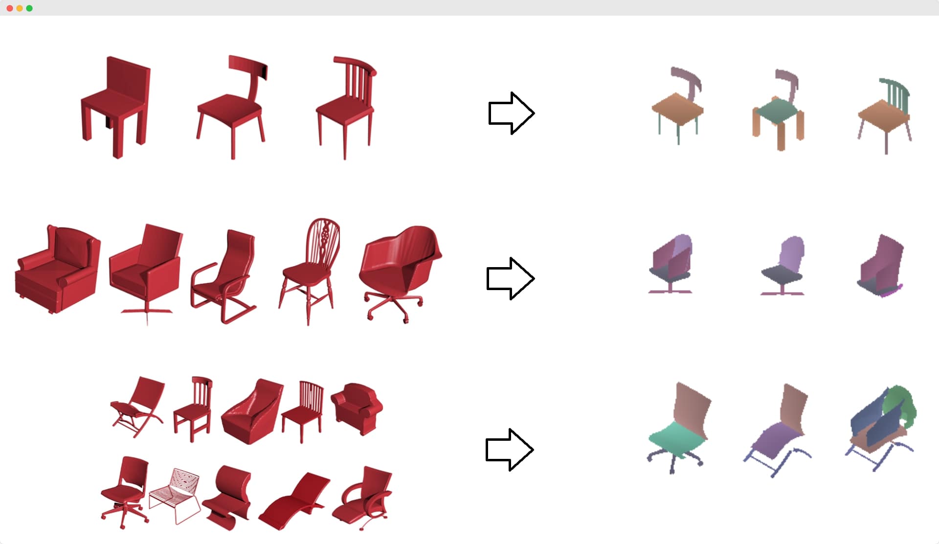 3D chair image